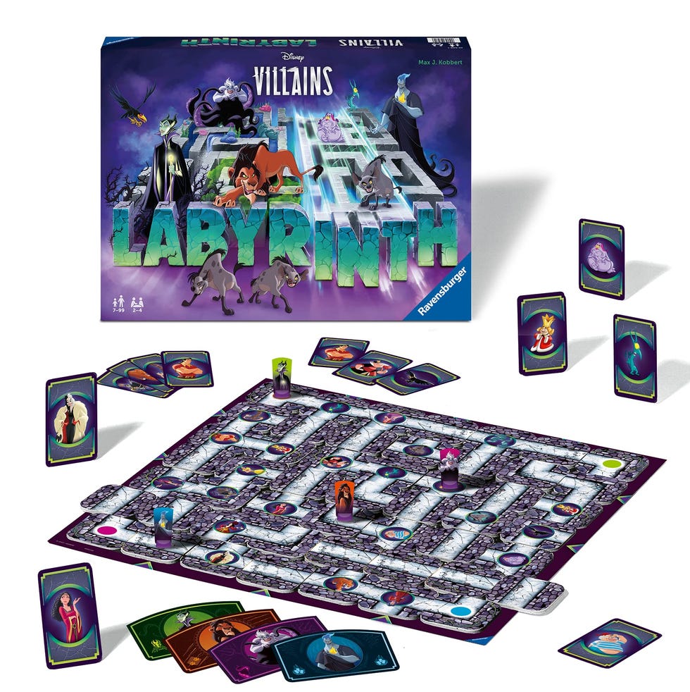 Disney Villains Labyrinth Board Game